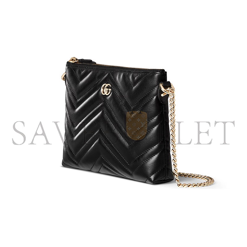 GUCCI GG MARMONT POCHETTE WITH CHAIN ‎837742 (21*15*3.5cm)